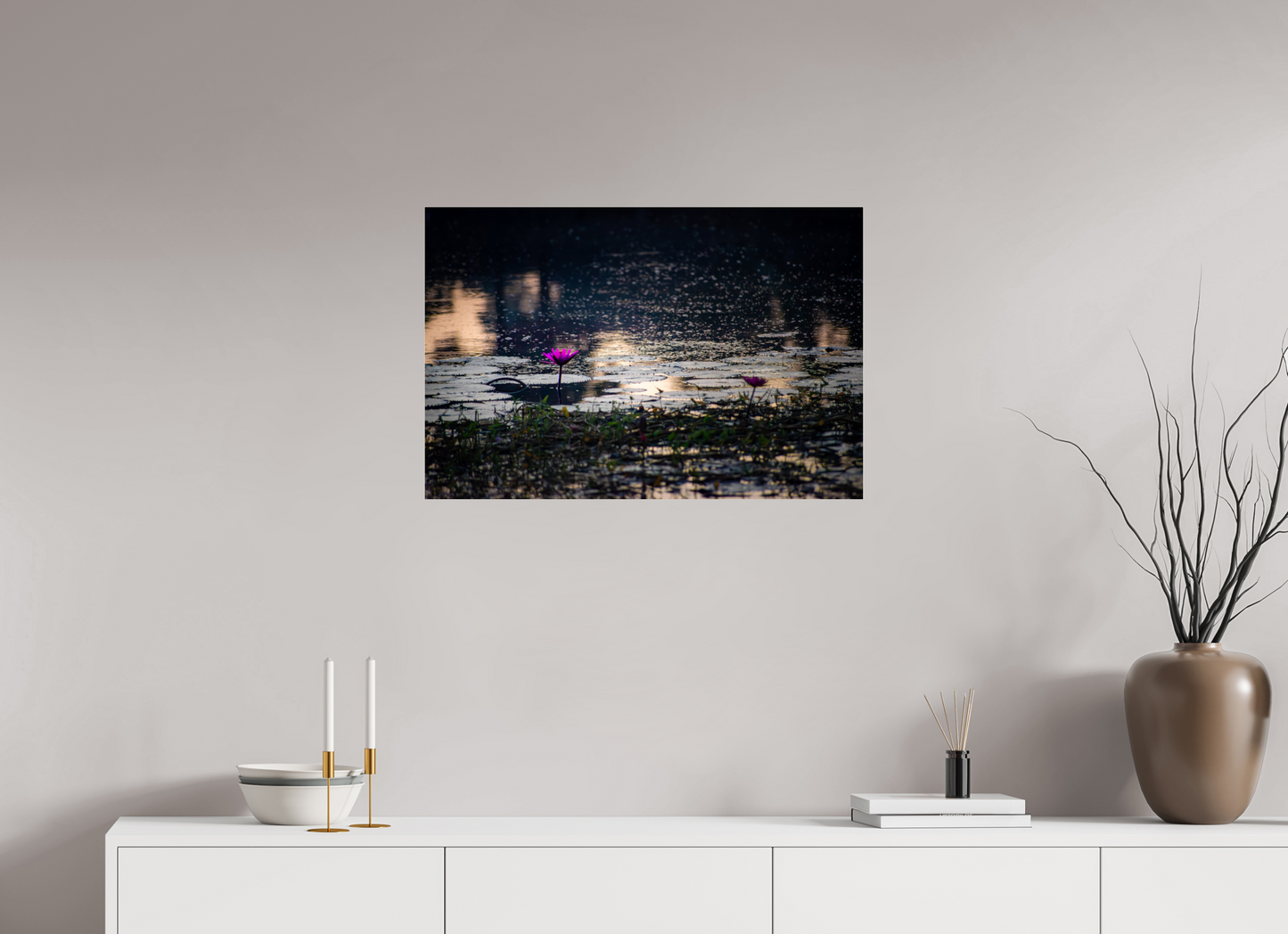 75 x 50 cm, Tirage photo ultraHD sous Plexi qs