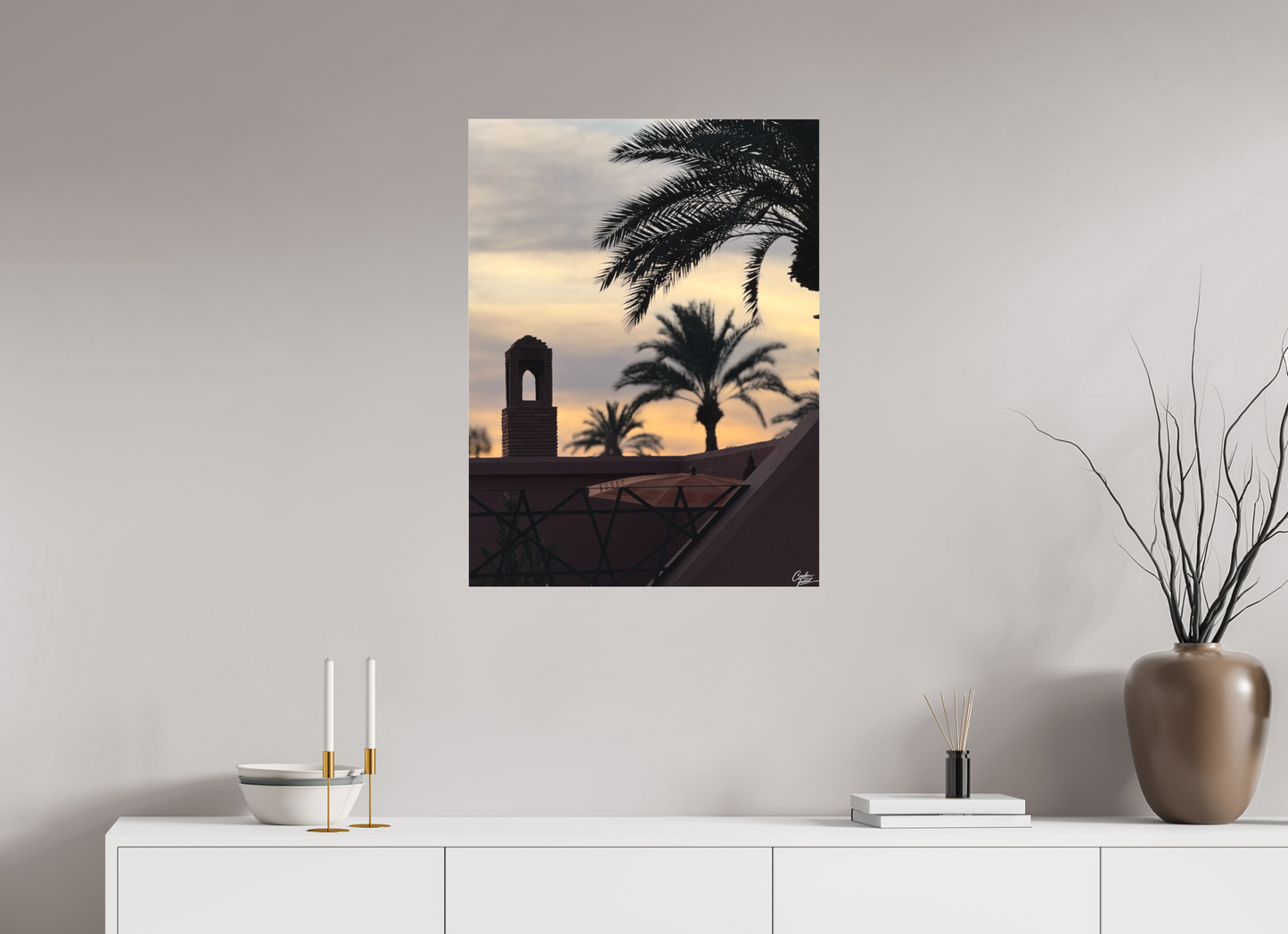 60 x 80 cm, Tirage photo sous Plexi mat Where Shadows Dance (Caroline Fourest)