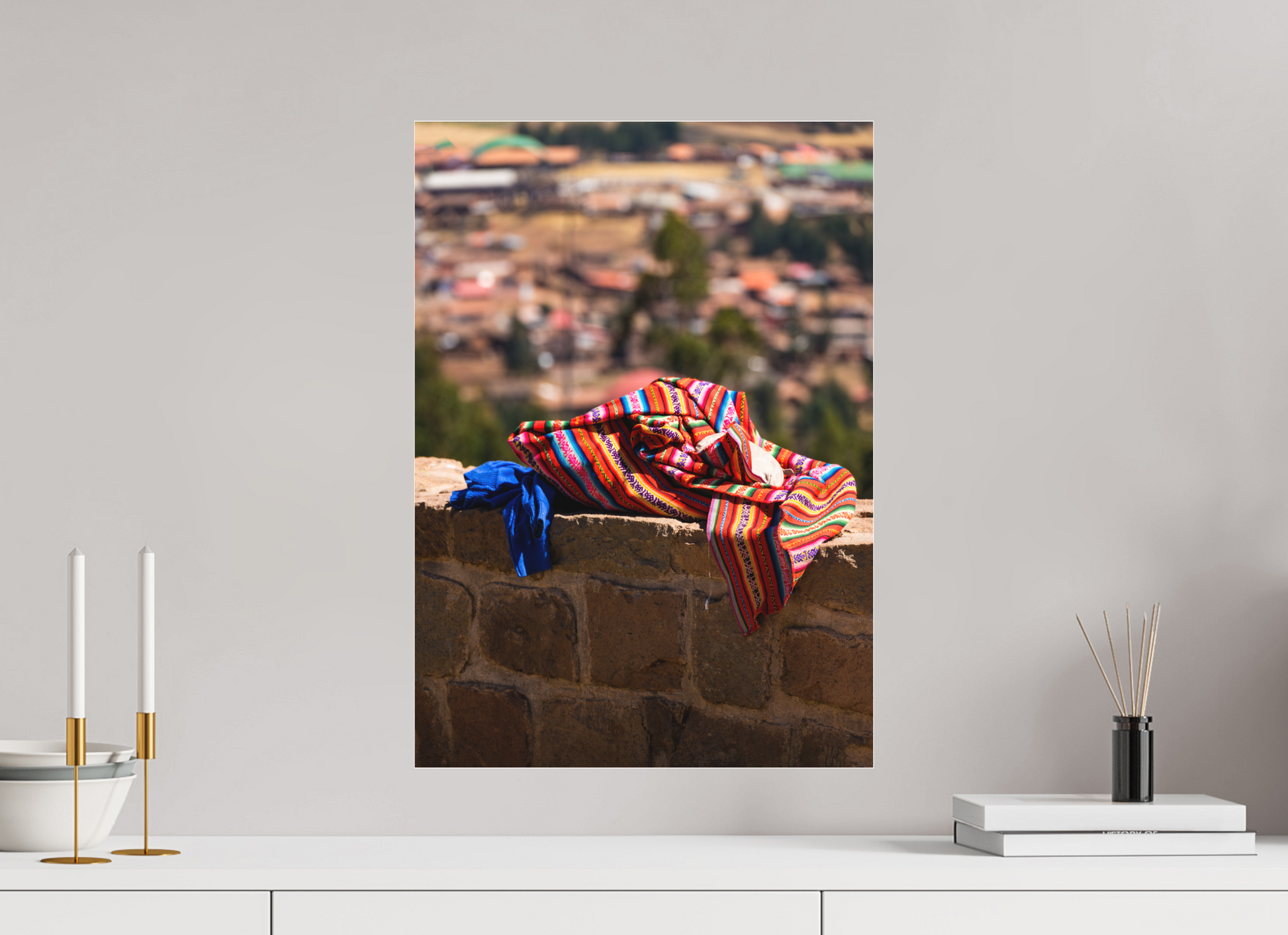 40 x 56,3 cm, Tirage photo sous Plexi mat camp