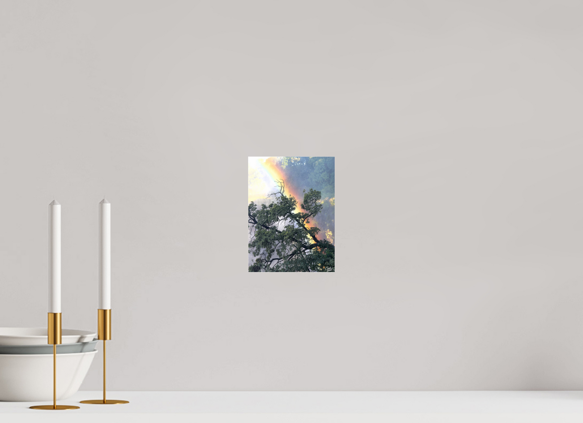 15 x 20 cm, Photo Print Under Acrylic Glass Promise After the Storm (Caroline Fourest)