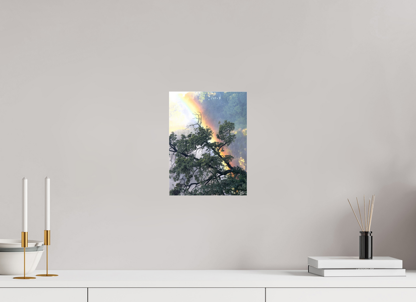 21 x 28 cm, Photo Print Under Acrylic Glass Promise After the Storm (Caroline Fourest)