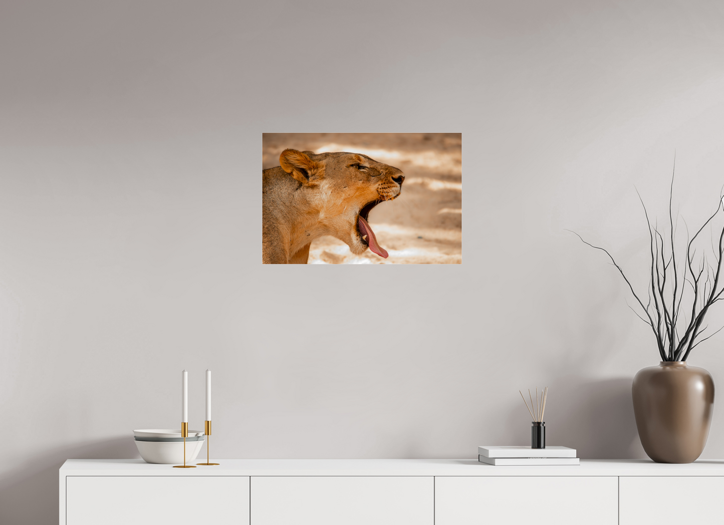 Lioness Yawn (Fiammetta Venner)