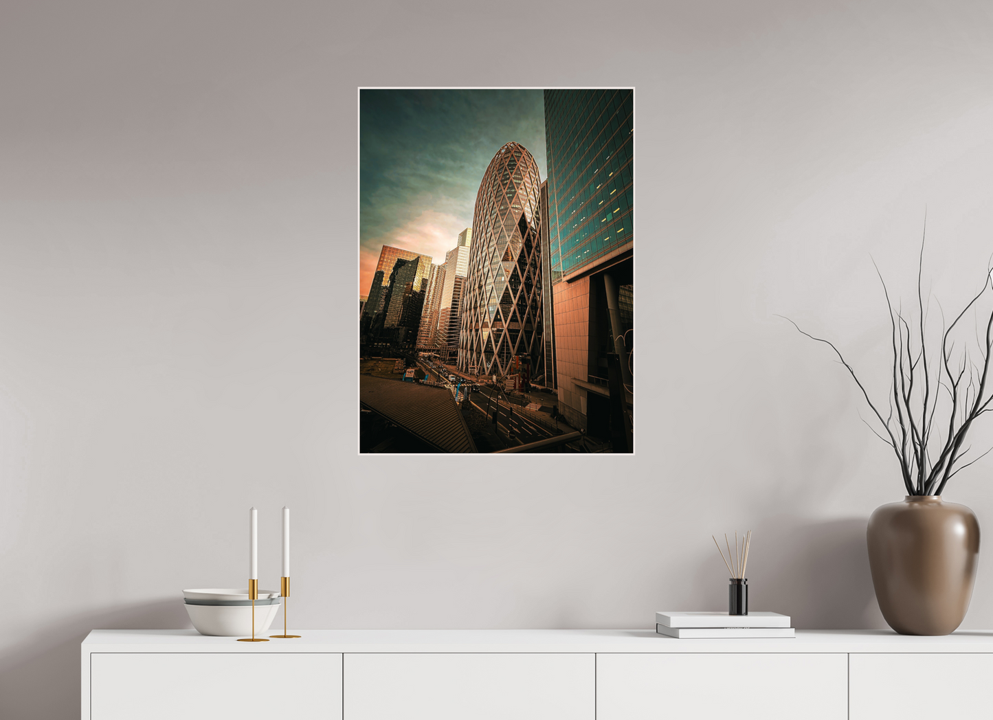 Skyscraper Silhouette (Fiammetta Venner)