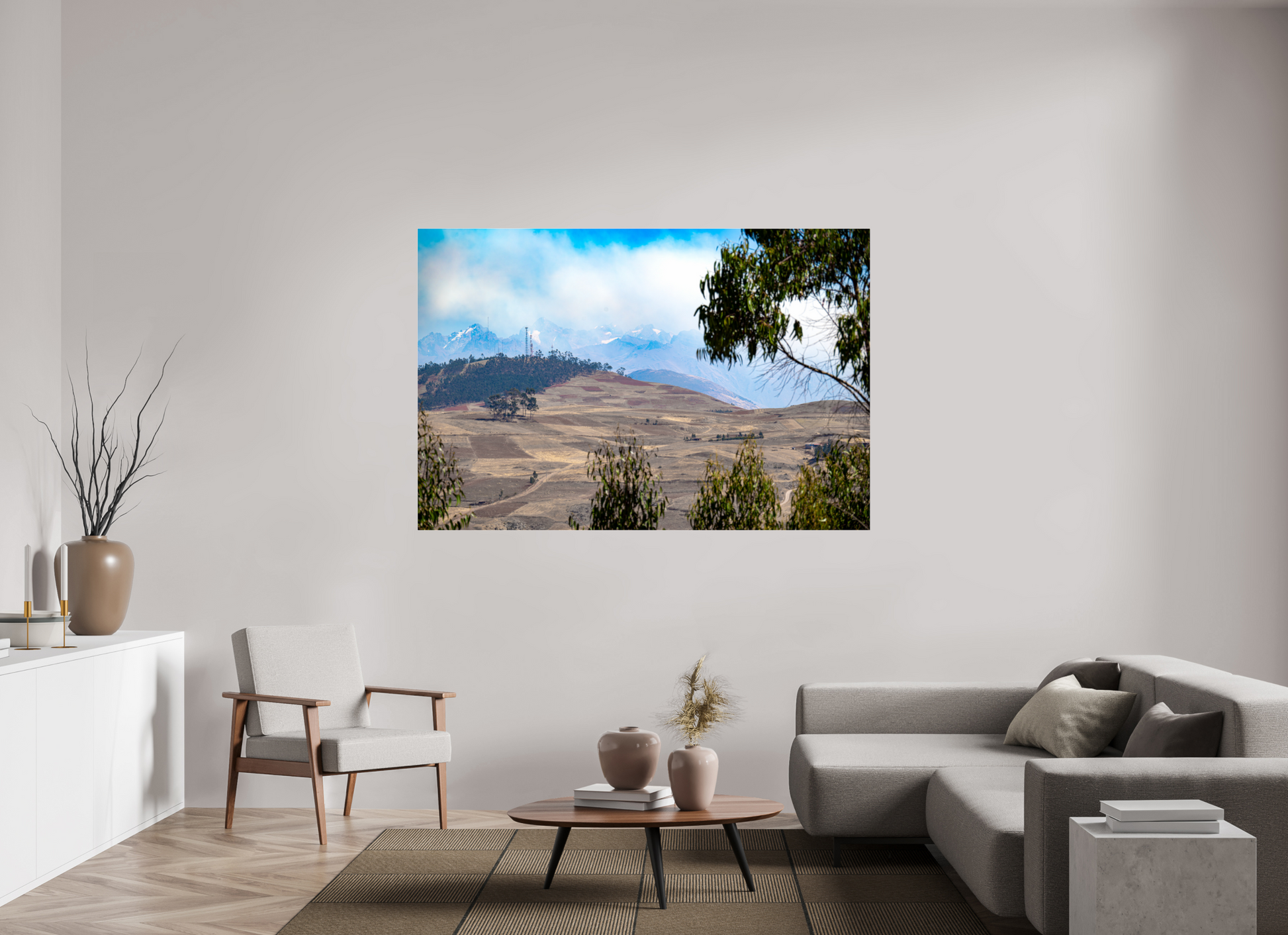 180 x 120 cm, Tirage photo ultraHD sous Plexi f