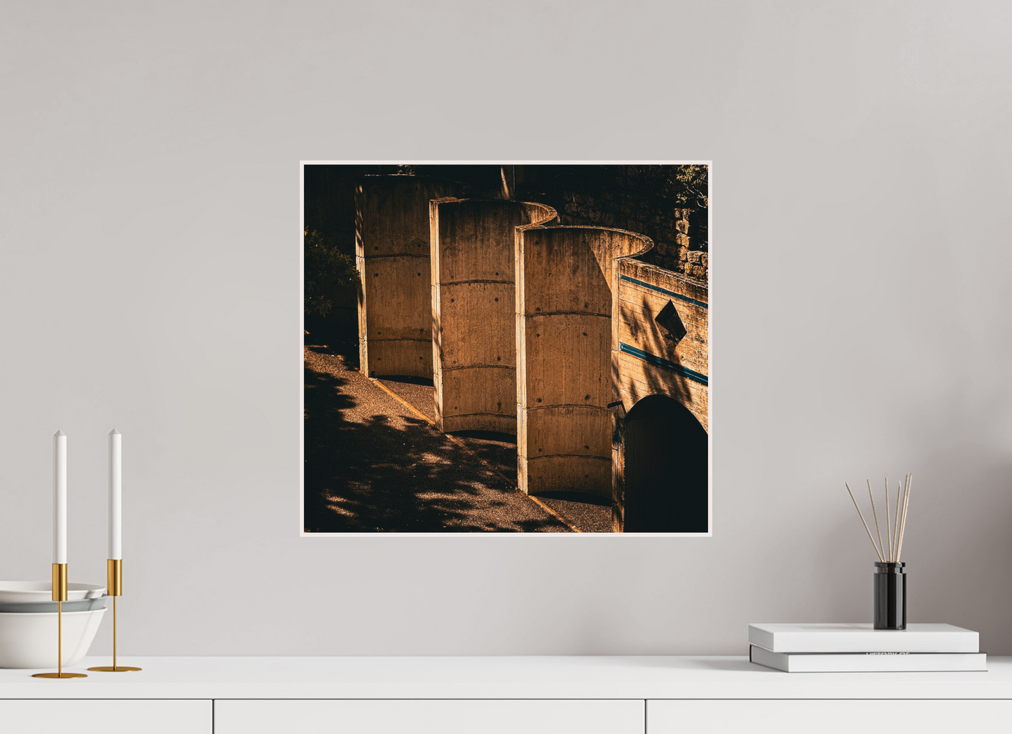 Concrete Pillars (Fiammetta Venner)