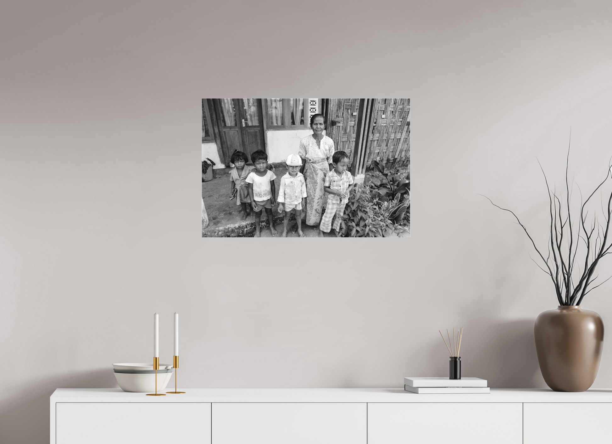 75 x 50 cm, NB MAT Indonesia (1978) Photography : © Catherine Deudon / REIA (Catherine Deudon )