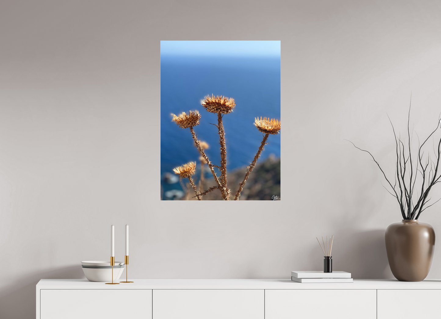 60 x 80 cm, Tirage photo sous Plexi mat Whispers of the Wind (Caroline Fourest)