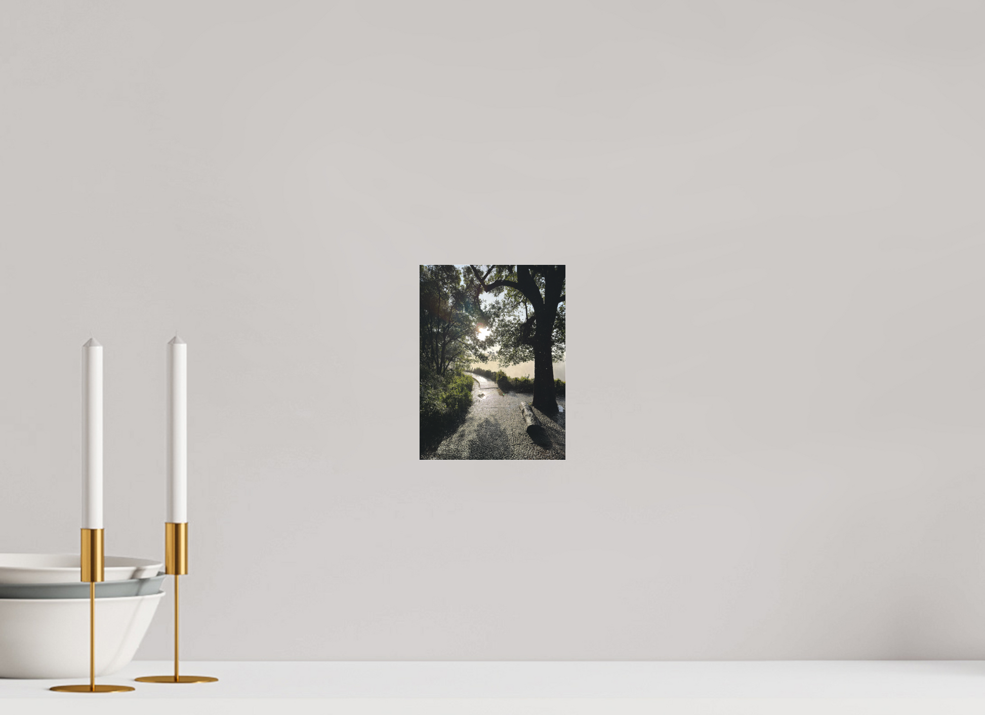 15 x 20 cm, Tirage photo sous Plexi mat Where Light and Water Weave Their Magic (Caroline Fourest)