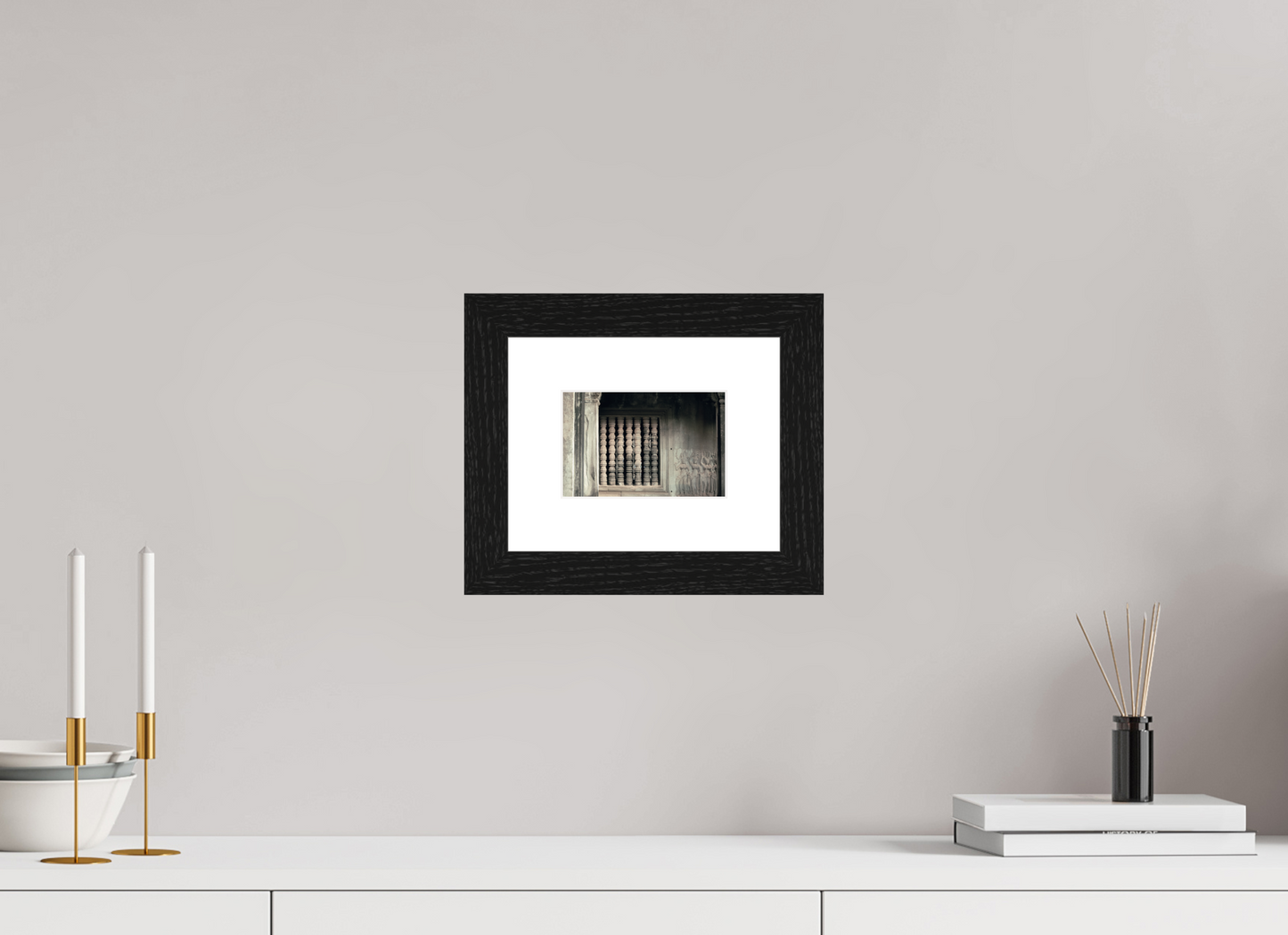 15 x 10 cm, Cadre noir FIAMMETTA VENNER camp