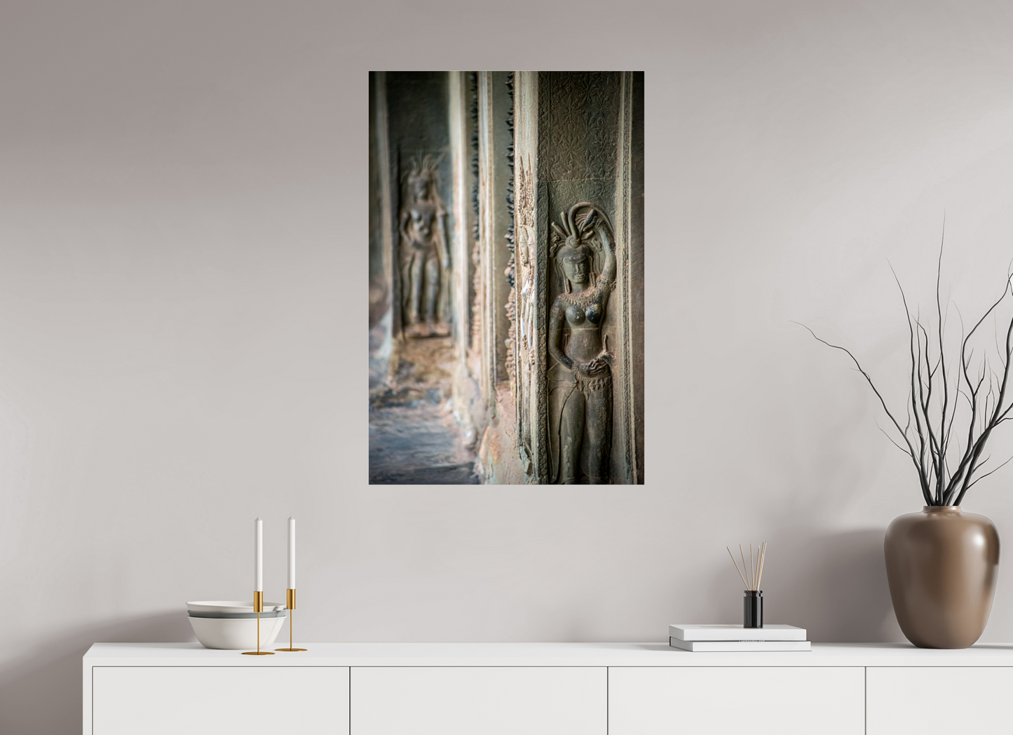 60 x 90 cm, Tirage photo ultraHD sous Plexi j