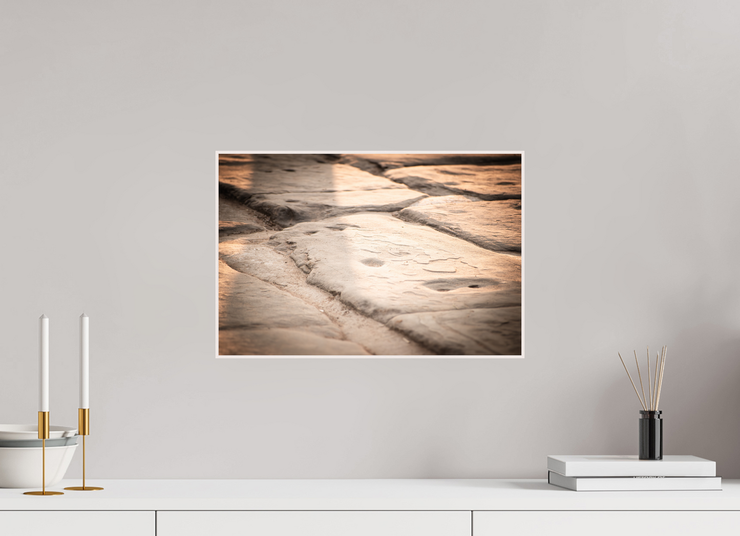 45 x 30 cm, Tirage photo métallisée ultraHD sous Plexi cadre Artbox <