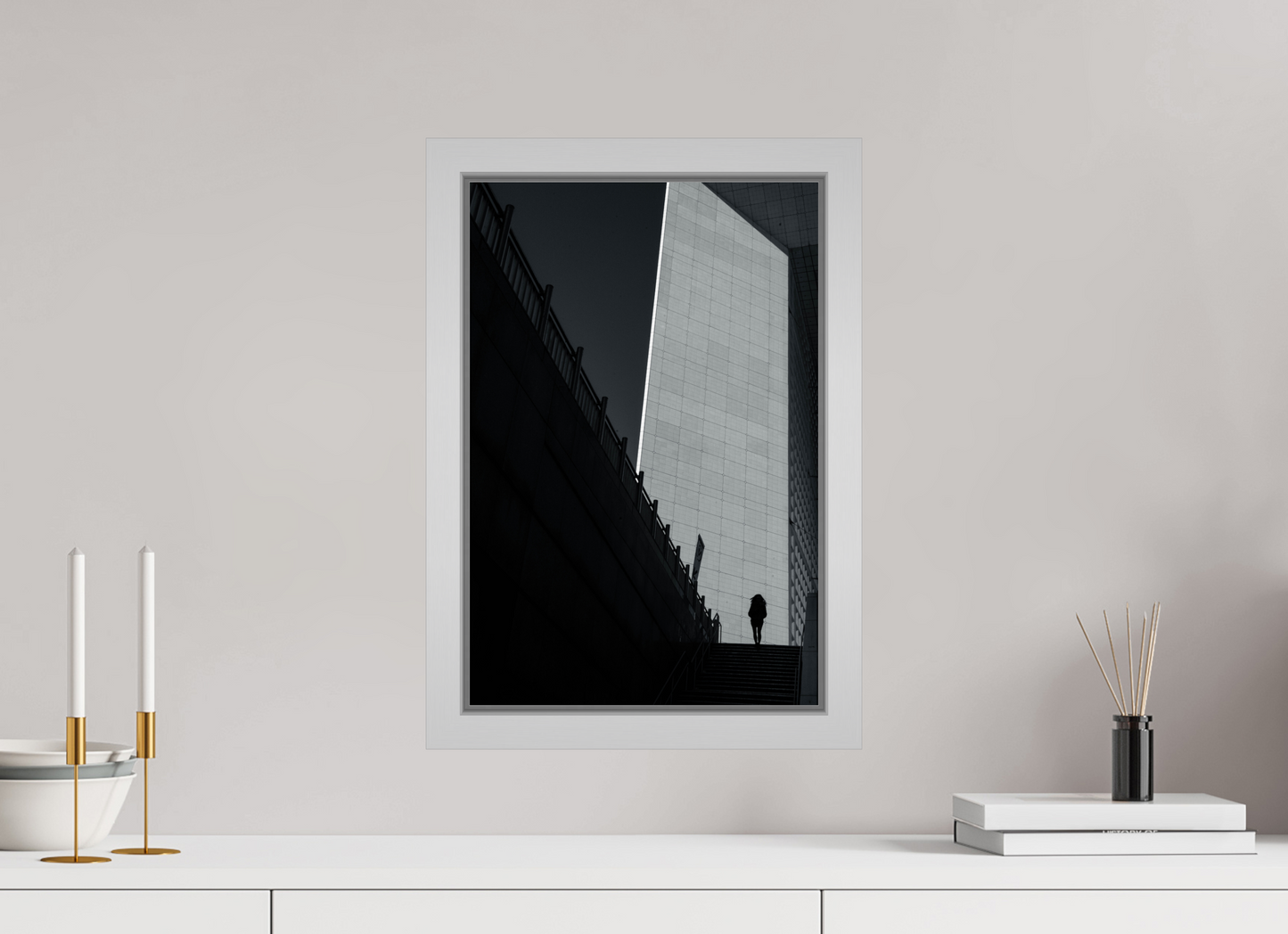 30 x 45 cm, San Francisco Argent sfgg